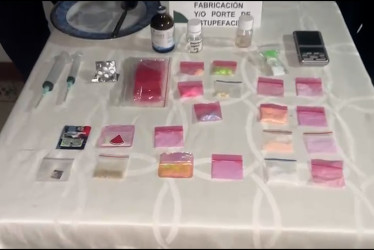 Al ciudadano lo capturaron en flagrancia y quedó a disposición de la autoridad por el presunto delito de fabricación, tráfico o porte de estupefacientes.