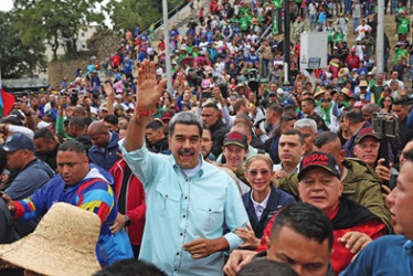 Foto | EFE | LA PATRIA El presidente estadounidense, Donald Trump, aseguró el pasado martes que los días de su homólogo venezolano, Nicolás Maduro, están “contados”, y no descartó una posible invasión terrestre al país suramericano.