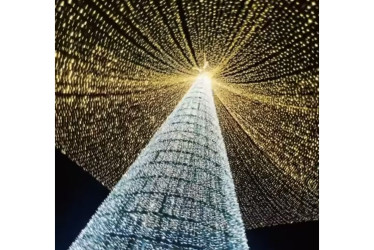 El árbol de Navidad en La Dorada.