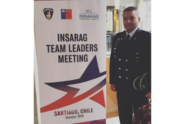 Carlos Eduardo Obando, bombero de Manizales, fue incluido en el grupo élite de búsqueda y rescate USAR COL-1 del Sistema Nacional de Gestión del Riesgo.
