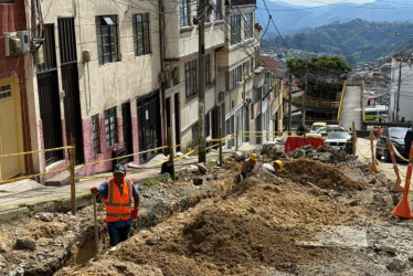 La inversión para la intervención de la calle 37, entre carreras 23 y 24 de Manizales, fue de $362 millones.