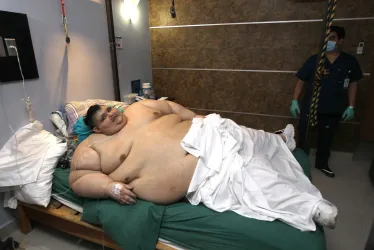 Juan Pedro Franco llegó a pesar casi 600 kilos en el 2017, razón por la cual obtuvo un récord Guinness.