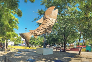 El pez dorado por el que se le dio el nombre al municipio de La Dorada vuelve a encender su luz.