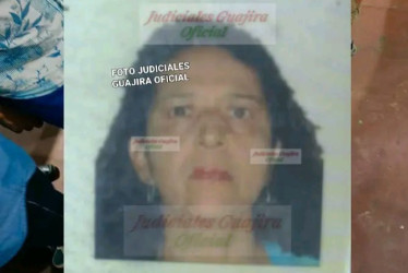 La foto que aportan de la señora