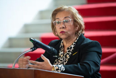 Rosa Villavicencio, ministra de Relaciones Exteriores de Colombia.