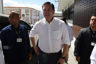 Precandidato presidencial Juan Carlos Pinzón