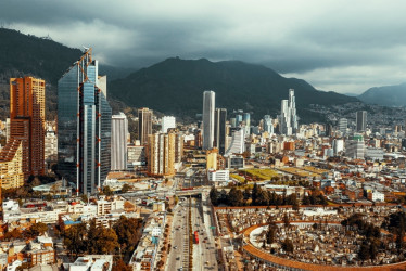 Panorámica de Bogotá.