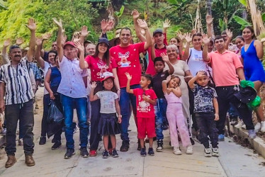 Cerca de 1.400 metros de placas huella se construyeron durante el segundo año de la Alcaldía de Fabio Andrés Ramírez en Belalcázar. Es una apuesta por acercar a la comunidad de la zona rural.