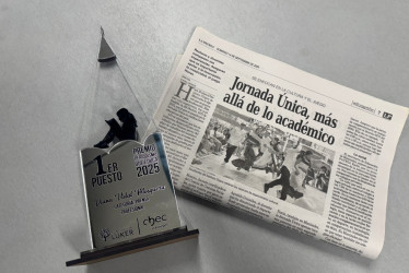 La Fundación Lúker eligió una publicación de LA PATRIA como la ganadora del Premio Periodismo que Educa.