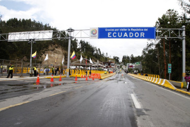 El Puente Internacional Rumichaca es el principal paso fronterizo entre Colombia y Ecuador.