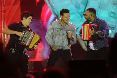 Silvestre Dangond durante el Pregón de la Feria de Manizales 2025.