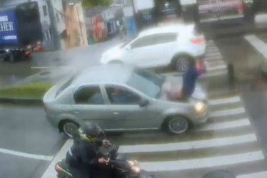 Momento del accidente 