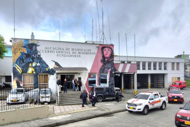 La estación Fundadores del Cuerpo Oficial de Bomberos de Manizales. 