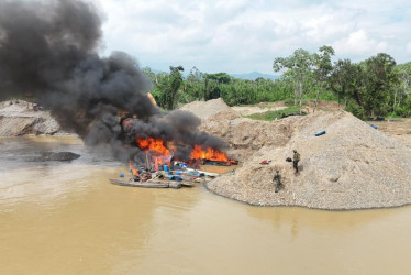 La Policía Nacional,  la Fuerza Aeroespacial Colombiana y la Fiscalía General de la Nación le dieron un golpe a una fuente de financiación del terrorista alias Marlon.