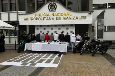 De la banda, 10 terminaron con medidas.