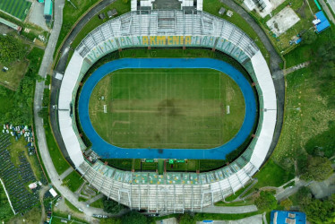 El estadio Centenario de Armenia está en mantenimiento.