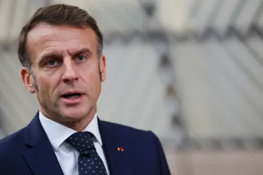 El presidente de Francia, Emmanuel Macron. 
