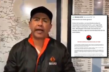 El Gobierno nacional salió a pedir perdón luego de que una cuenta del Instituto Nacional de Vías (Invías) difundió un comunicado del Eln en redes sociales.