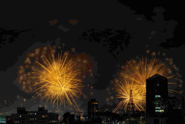 Para el 2026 el objetivo es aumentar el número de drones y disminuir la pirotecnia en lo que promete ser un espectáculo más limpio ambientalmente según Chec.