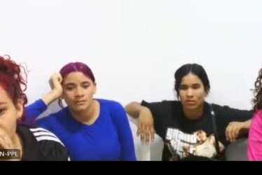 Las 4 detenidas aceptaron cargos.