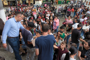 La construcción de un pesebre une a un barrio en el Norte de Caldas. Además, hay un concurso en el que participan distintos sectores. 