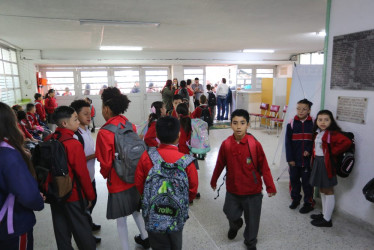 Un nuevo año académico comenzó para los estudiantes en Manizales.