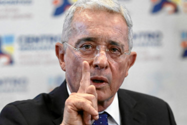 Álvaro Uribe Vélez, expresidente de Colombia.