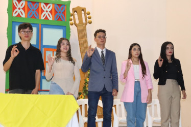 Los 11 integrantes del Consejo Municipal de Juventud de Aguadas (Caldas) tomaron posesión de su cargo.