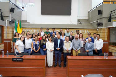 Los nuevos consejeros municipales de juventud en Armenia ejercerán hasta el 2029. Autoridades destacan su rol democrático y de transformación social.