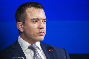 Daniel Noboa, presidente de Ecuador.