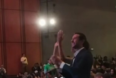 En fiesta política Foto | Captura de video Noticaldas | LA PATRIA