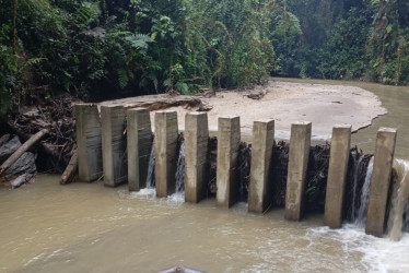 Empalizada en Villamaría no detuvo el servicio de agua: acueducto activó plan de contingencia