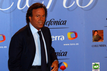 Julio Iglesias, artista español.