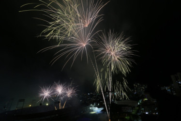 Así se vio el Show de Luces en Manizales: 14 mil personas en el estadio y 85 mil en las calles 