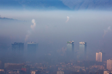 Sarajevo, capital de Bosnia-Herzegovina.