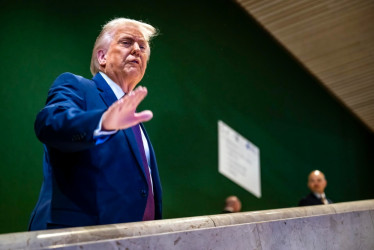 El presidente de Estados Unidos, Donald Trump. 