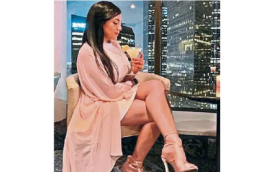 Valentina Forero Álvarez, modelo manizaleña extraditada por lavado de activos.