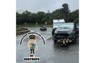 El accidente ocurrió en la vía Manizales - Fresno. 