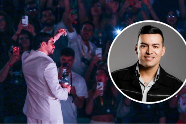 En la segunda fecha en el estadio Atanasio Girardot, el cantante puertorriqueño Bad Bunny rindió homenaje a Yeison Jiménez. 