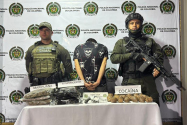 La captura se realizó en el asentamiento La Paz, en el barrio Nuevo Armenia Tercera Etapa. 