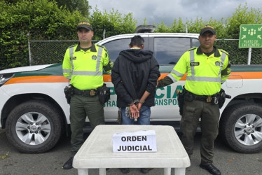 El capturado fue dejado a disposición de la Fiscalía URI de Pereira, para continuar con el proceso de judicialización correspondiente.