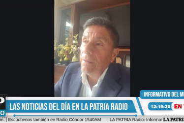  Cristóbal Trujillo, rector del Instituto Universitario de Caldas. 