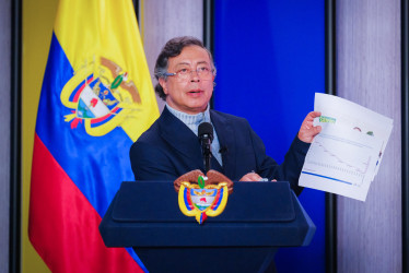 Gustavo Petro, presidente de Colombia.
