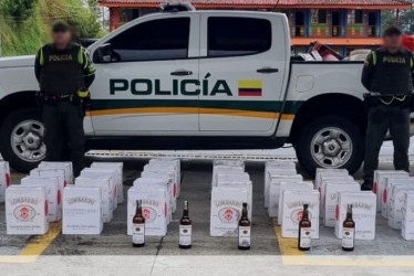 El operativo se realizó en el sector El Jazmín, en Santa Rosa de Cabal 