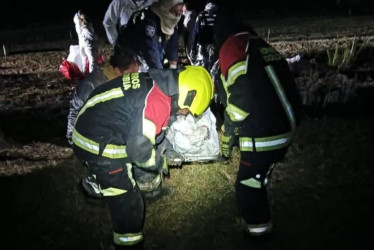 En el comunicado emitido por la entidad explicó que está el cuerpo de Yeison Jiménez y de Jefferson Osorio Vásquez, (cantante y manager) ambos de Manzanares (Caldas). 