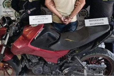 La Policía recuperó motos robadas en Samaná (foto) y Manizales.
