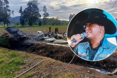 En esta la zona en la que ocurrió el accidente aéreo en el que murieron Yeison Jiménez y otras cinco personas. Está ubicada en la vereda Romita, entre Paipa y Duitama, en Boyacá.