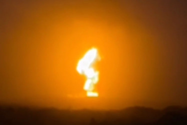 erupción de lodo con emisión de gases se presenta en el noroeste de Colombia