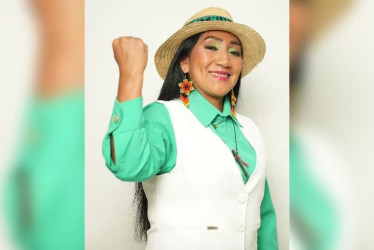 Ana Guetio, candidata a la Cámara de Representantes por la Circunscripción Especial de Paz.