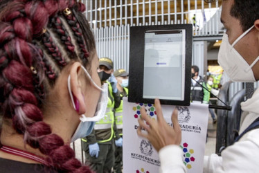 Colombia apuesta por la biometría para blindar las elecciones del 8 de marzo